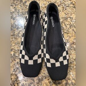 Vivaia Margot Checkered Flat